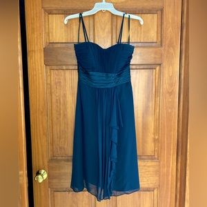 Navy Blue Bridesmaid/ Cocktail Dress